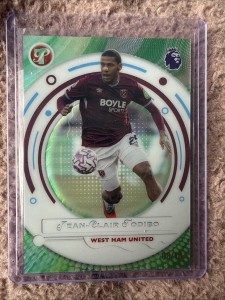 Jean-Clair Todibo 2023-24 Topps Pristine Green Refractor /10 West Ham RC SSP for sale on Ebay