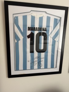 Signed Diego Maradona Argentina Shirt with COA from A1 Sporting Memorabilia  for sale on Ebay