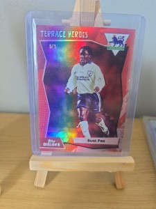 Topps Decades Premier League 2025 Ruel Fox 5/5 #Tottenham Hotspur for sale on Ebay