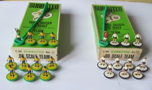 Subbuteo 2 x HW Ref 50 BRAZIL & 154 ENGLAND Teams in original SMALL Boxes for sale on Ebay