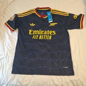 Arsenal adiddas 26/27  Away Shirt Size Large  for sale on Ebay