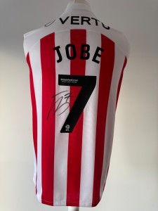 Signed JOBE BELLINGHAM Sunderland AFC Shirt - PROOF/COA- Borussia Dortmund for sale on Ebay