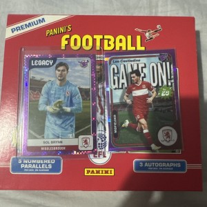 Middlesbrough Numbered Bundle Panini Efl Football Trading Cards for sale on Ebay