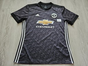Mens adidas Manchester United Away football shirt 2017 - 2018 Size L for sale on Ebay