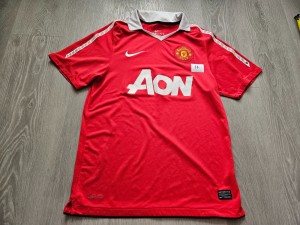 Mens Nike Manchester United Home football shirt 2010 - 2011 Size S for sale on Ebay