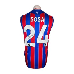 Signed BORA SOSA Crystal Palace Shirt - COA - Croatia for sale on Ebay