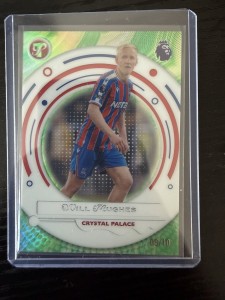 Topps Pristine Will Hughes Crystal Palace /10 for sale on Ebay