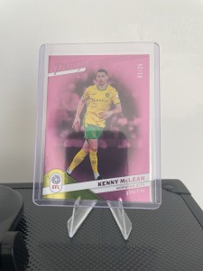 Panini EFL Prestige 2025/26 Kenny McLean Norwich City Numbered/25 for sale on Ebay