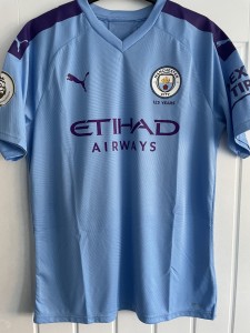 HARWOOD-BELLIS - MANCHESTER CITY FC - SHIRT for sale on Ebay