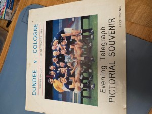 DUNDEE v COLOGNE Sept 1962 EUROPEAN CUP for sale on Ebay