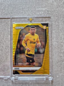 Andre RC Gold Prizm /10 06/10 Rookie 2024-25 Panini Prizm Premier League Wolves for sale on Ebay