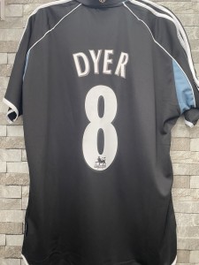 Newcastle United 00/01 Away Shirt Size Adults XL #8 Dyer for sale on Ebay