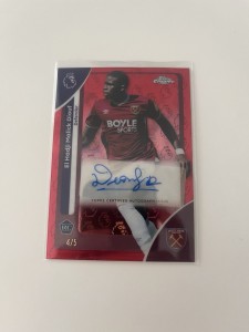 Topps Premier League Logofractor Malick Diouf (RC) Autograph /5 West Ham for sale on Ebay