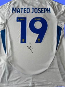 Signed MATEO JOSEPH Leeds United Shirt - EXACT PROOF/COA - Spain for sale on Ebay
