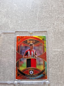 2024-25 Panini Select Vitaly Janelt Select Swatches Red Patch /25 Brentford SP for sale on Ebay