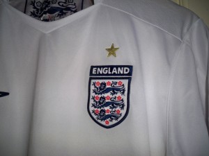 England Football Shirt Umbro for sale on Ebay