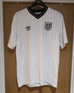 England 1986 Shirt Umbro Large Home Retro World Cup Mexico 86 Official Reissue for sale on Ebay