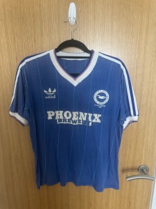 Brighton & Hove Albion 1983 FA Cup Home Football Shirt Adidas Original - Medium for sale on Ebay