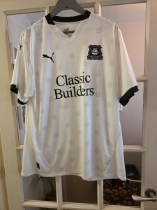 Plymouth Argyle Shirt, Away 24/25, Size 2XL, VGC,hardly worn, Bargain Price!! for sale on Ebay
