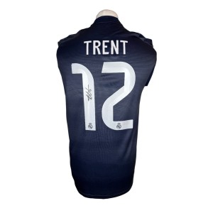 Signed TRENT ALEXANDER-ARNOLD Real Madrid  Shirt -PROOF/COA- England Liverpool for sale on Ebay