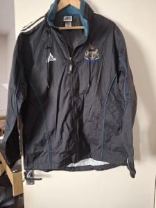 Newcastle United Training Rain  Jacket Vintage 1997 To 1999 Size 38 To 40 for sale on Ebay