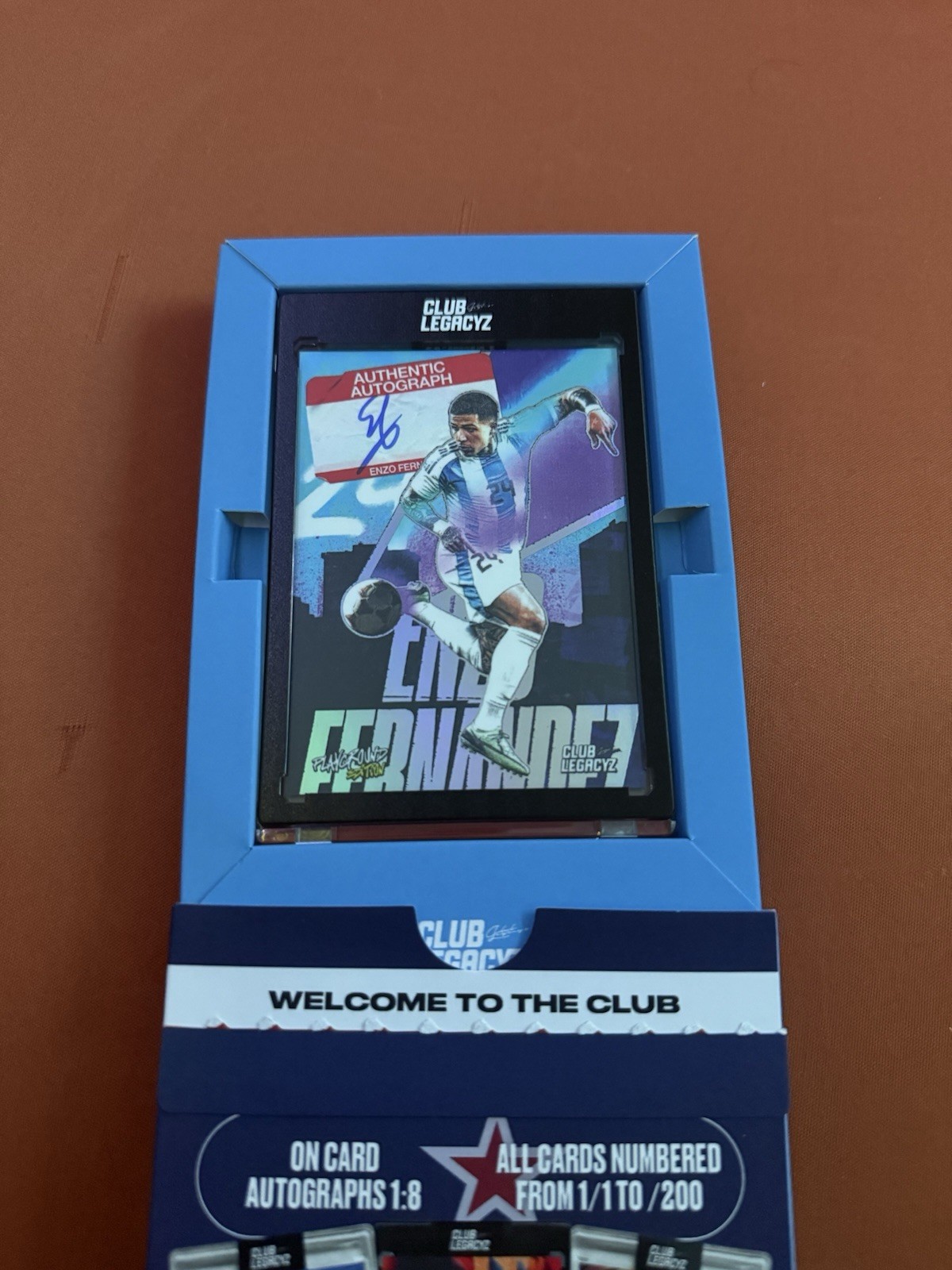 Club Legacyz 4 Edition Enzo Fernández Playground Auto /10 Argentina / Chelsea for sale on Ebay
