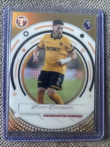 2026 Topps Pristine Premier League Matt Doherty /50 Wolves for sale on Ebay