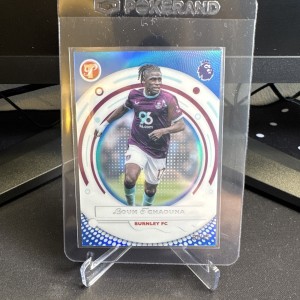 2025-26 Topps Pristine Premier League Burnley FC Loum Tchaouna /75 Blue for sale on Ebay