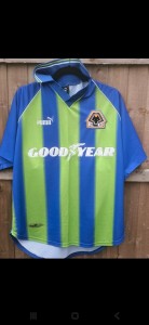Wolverhampton Wanderers Wolves 1998 Goalkeeper Football Shirt for sale on Ebay