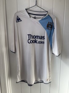Manchester City Third football shirt 2007 - 2008 Le Coq Sportif Adults Men’s XL for sale on Ebay