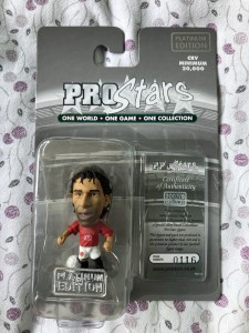 Pro Stars Platinum Carlos Tevez Manchester United for sale on Ebay
