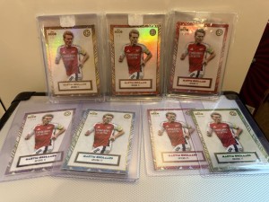 Topps Deco Martin Odegaard Arsenal FC COMPLETE RAINBOW /1 /5 /10 /25 /49 /75 /99 for sale on Ebay
