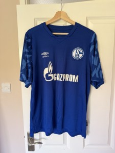 FC Schalke 04 Men's Home Jersey 2019-2020 Umbro, Size XL for sale on Ebay