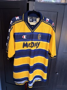 Original 2000/01 PARMA AC Vintage Champion Home Football Shirt Mens XL for sale on Ebay