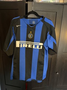 Original Nike Inter Milan 2003/2004 Home Shirt Mens Large for sale on Ebay