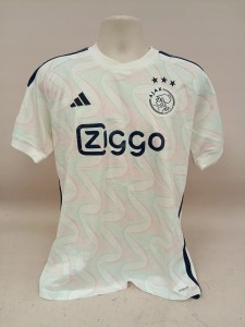 Ajax Amsterdam Adidas Away Shirt White Size Large Football Jersey In GC for sale on Ebay