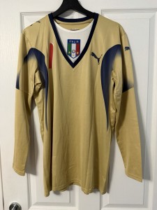Puma WC 2006 Italy GK LS M Buffon Used Damaged Bid Only for sale on Ebay