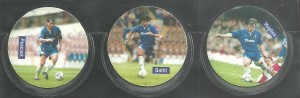 3 x CHELSEA - 1996 Merlin Premier League Pogs Caps for sale on Ebay
