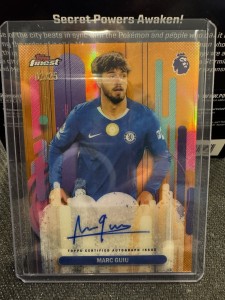 Topps Finest Premier League 2026 Marc Guiu Chelsea  Auto FA-MG 02/25 for sale on Ebay