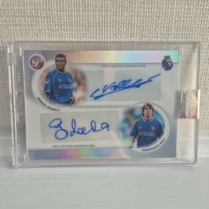 Topps Pristine Premier League 2026 Desailly & Zola Chelsea Dual Auto for sale on Ebay