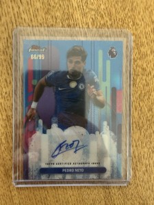 2025-26 Topps Finest Premier League Pedro Neto !!! Chelsea FC Auto / 99 for sale on Ebay