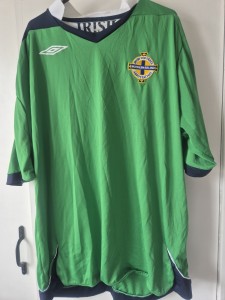 ​Vintage 2004–2006 Northern Ireland Home Shirt | Umbro Green Kit for sale on Ebay