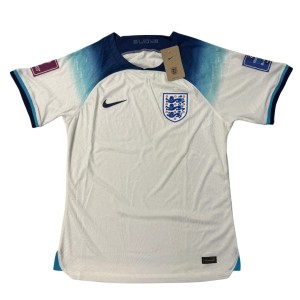 Men's NIKE ENGLAND 22/23 HOME Football Shirt White 44