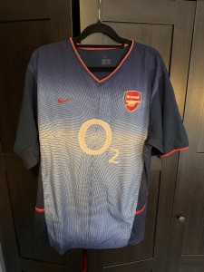 Original Nike Arsenal 2002/2003 Away Shirt Mens Extra Large XL for sale on Ebay