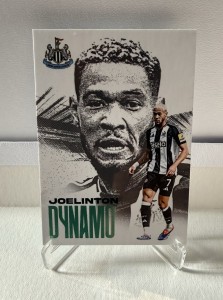 Futera 2025 Dynamo Joelinton Newcastle United Insert Serial Numbered 01/05 for sale on Ebay