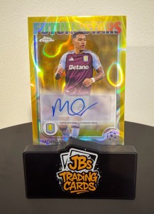 Morgan Rogers - Auto /50 (Gold) - Topps Chrome UCC 2024-25 - Chelsea - Villa for sale on Ebay