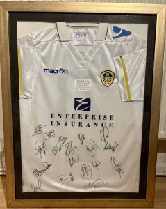 Leeds United Signed Robert Snodgrass Match Worn Shirt. Signed By The Whole Squad for sale on Ebay