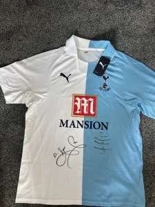 Signed Tottenham Hotspur 125th Anniversary 2007/08 Shirt Plus More( check pics)  for sale on Ebay