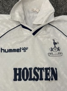 1987 Original Hummel Tottenham Home Shirt for sale on Ebay