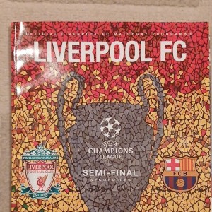 Liverpool v FC Barcelona Champions League Semi-Final 2018-2019 Match Programme for sale on Ebay